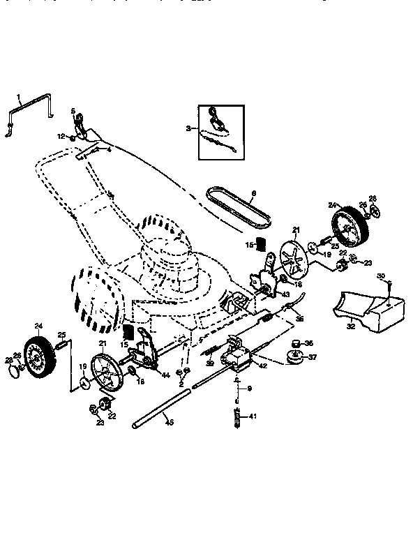 Craftsman 91737742A drive assembly diagram