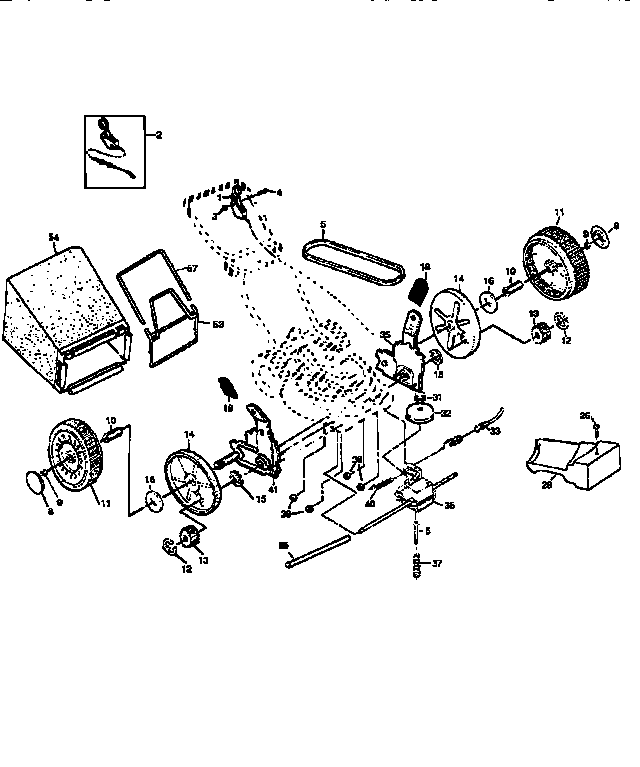 Craftsman 91737752A drive assembly diagram
