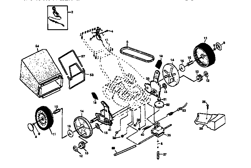 Craftsman 917377550 drive assembly diagram