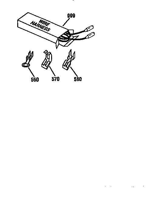 Kenmore 91163271790 wire harnesses and components diagram