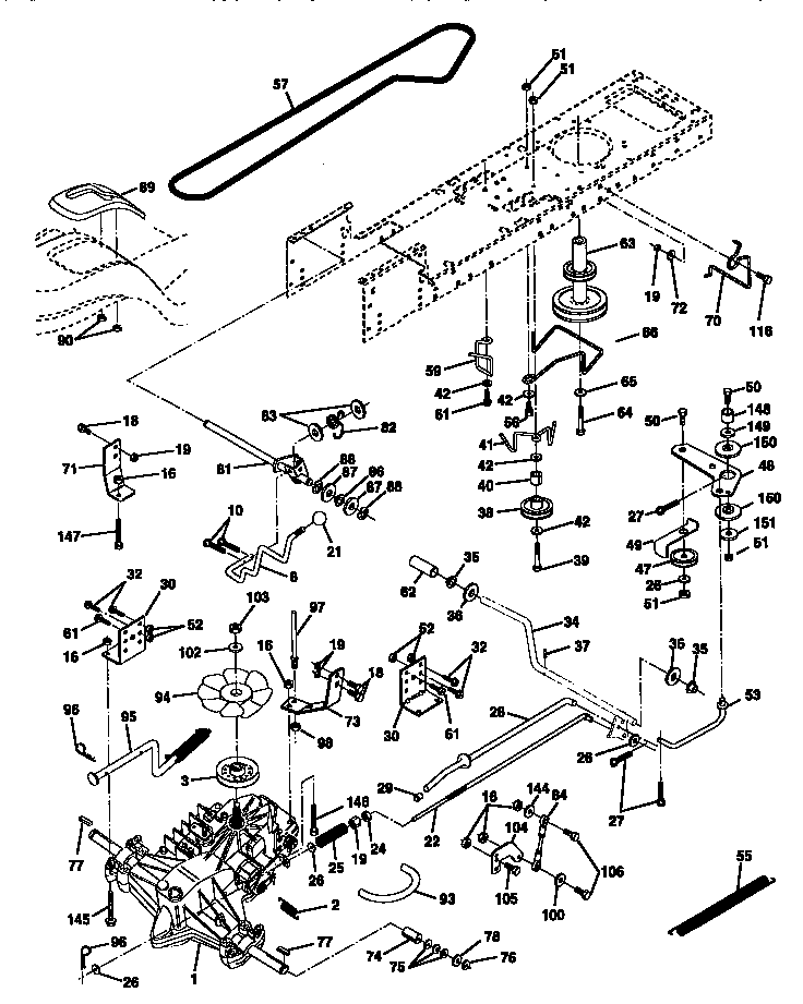 Craftsman 917259172 drive diagram