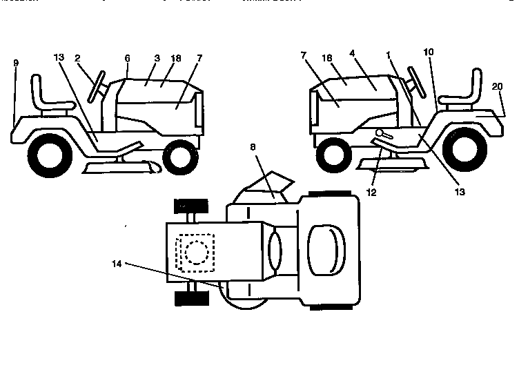 Craftsman 917259022 decals diagram