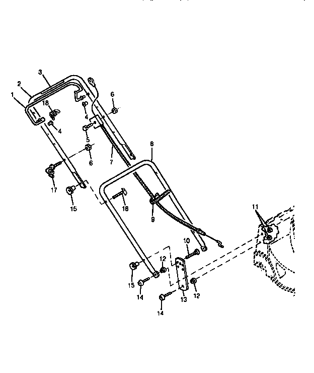 Sabre 14PS handles diagram
