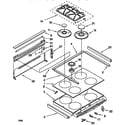 KitchenAid KGRT507FBL1 cooktop diagram