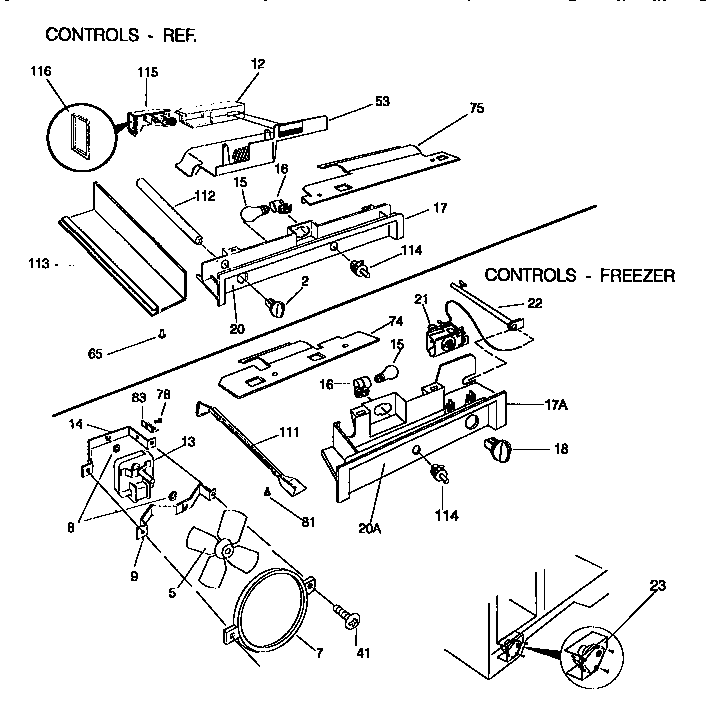 Kenmore 25348027890 controls diagram