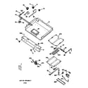 GE JGBP85BEA1BB gas burner parts diagram
