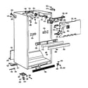 GE TBX21IAZKRWW cabinet parts diagram
