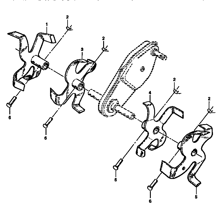 Craftsman 917292300 tine assembly diagram