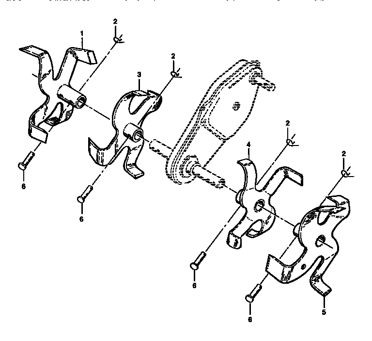 Craftsman 917292400 tine assembly diagram