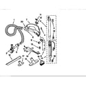 Kenmore 11628612790 hose and attachents diagram