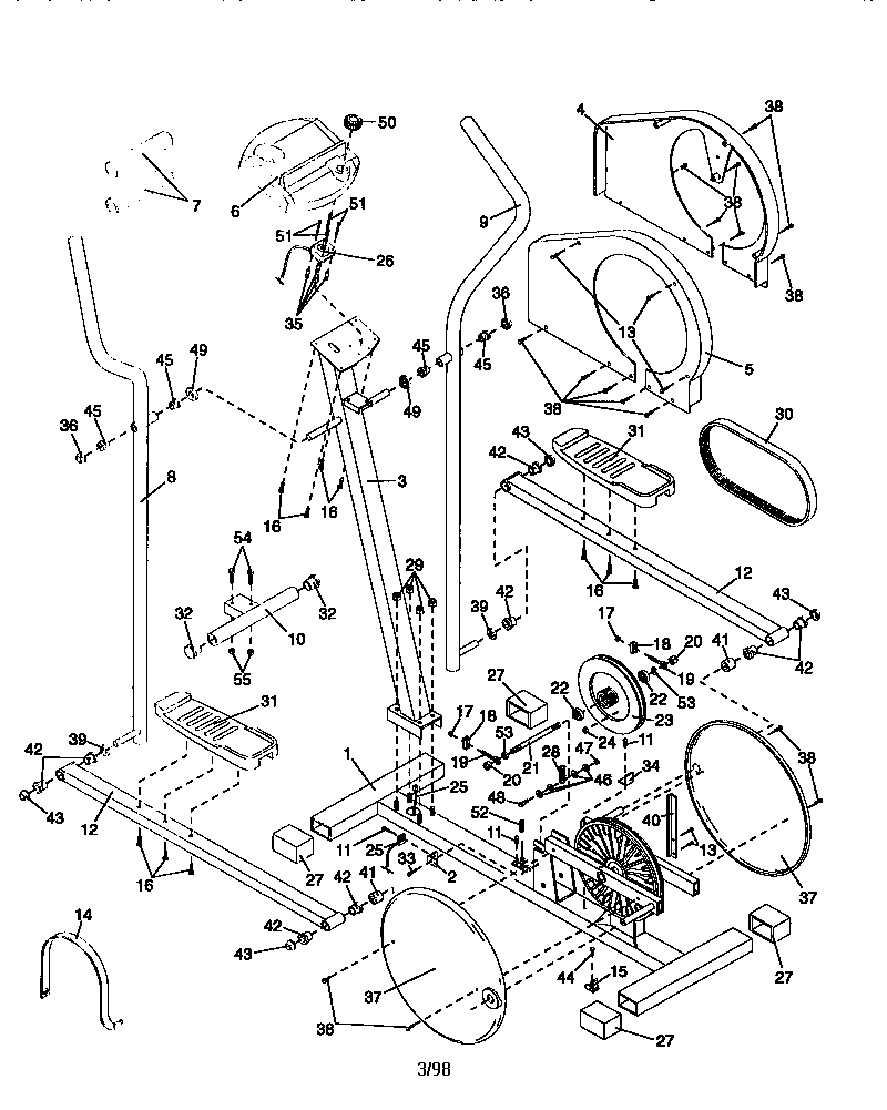 Proform 831285732 unit parts diagram