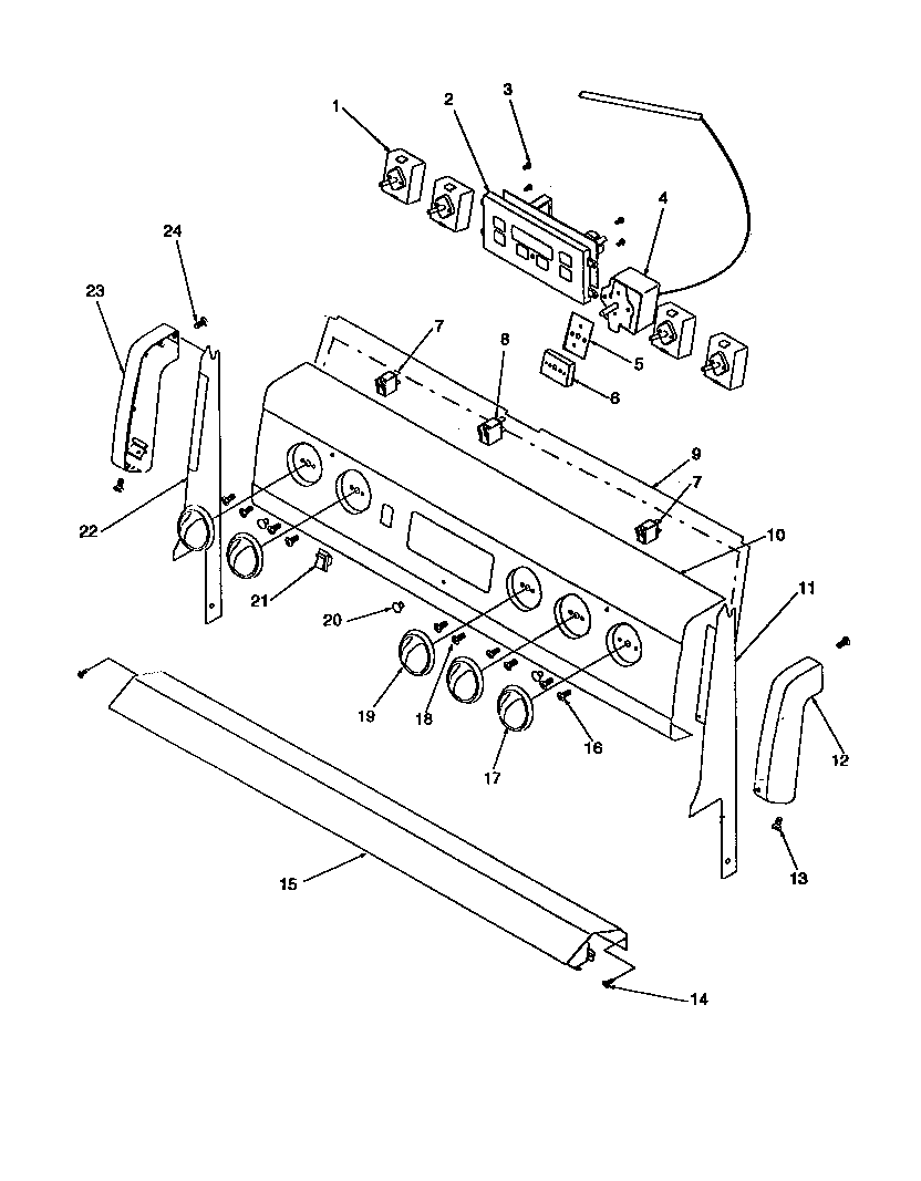 Amana ART6110WW/P1143453NWW backguard diagram