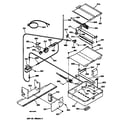 GE JGSP44WEY1WW oven burner diagram