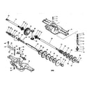 Craftsman 502255031 transaxle 4450-1 diagram