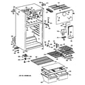 Kenmore 36368842891 cabinet diagram