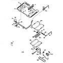 Kenmore 36273488890 gas & burner parts diagram