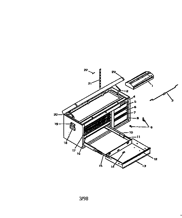 Craftsman 706659220 unit parts diagram