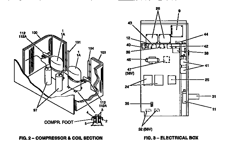 York B1HN090N13025 compreeor and coil section diagram