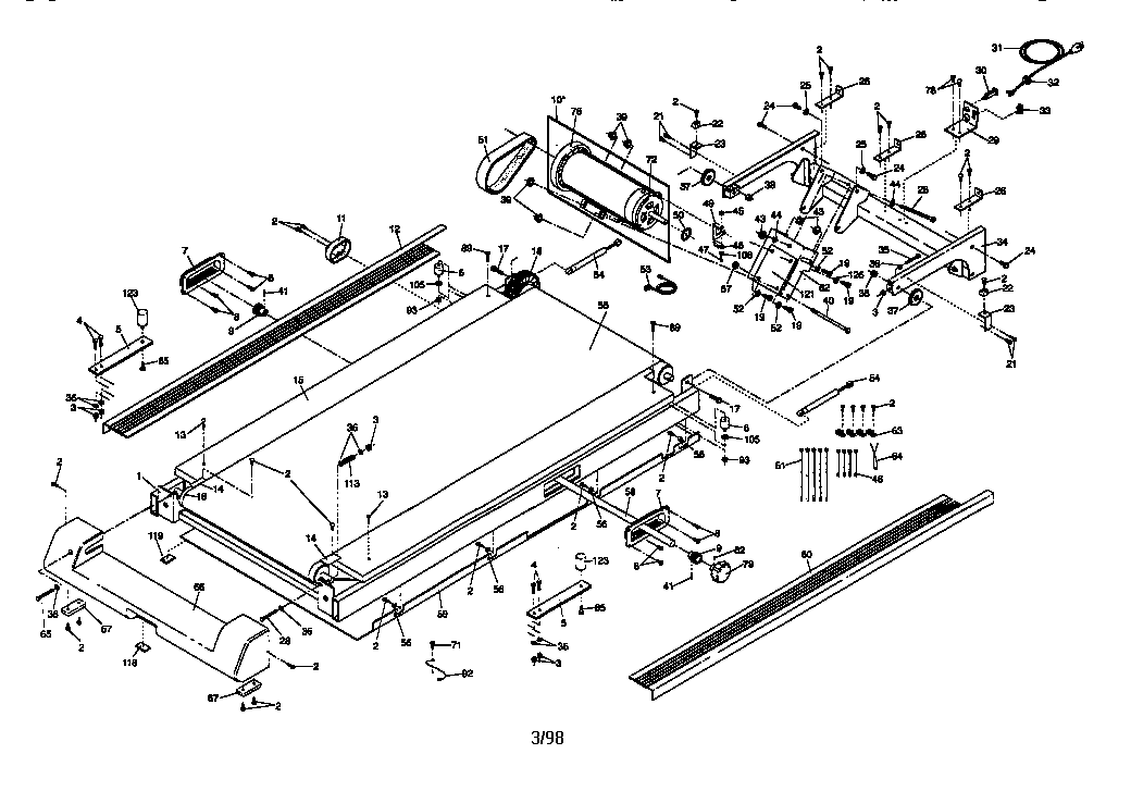 Image IMTL19370 walking belt diagram