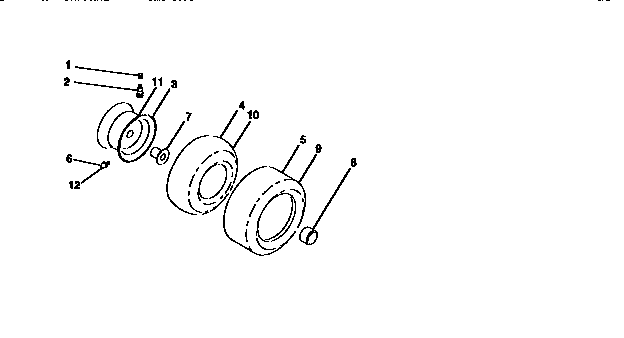 Craftsman 917273110 wheels and tires diagram