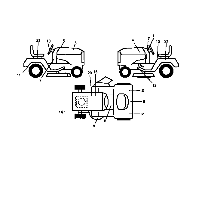 Craftsman 917272020 decals diagram