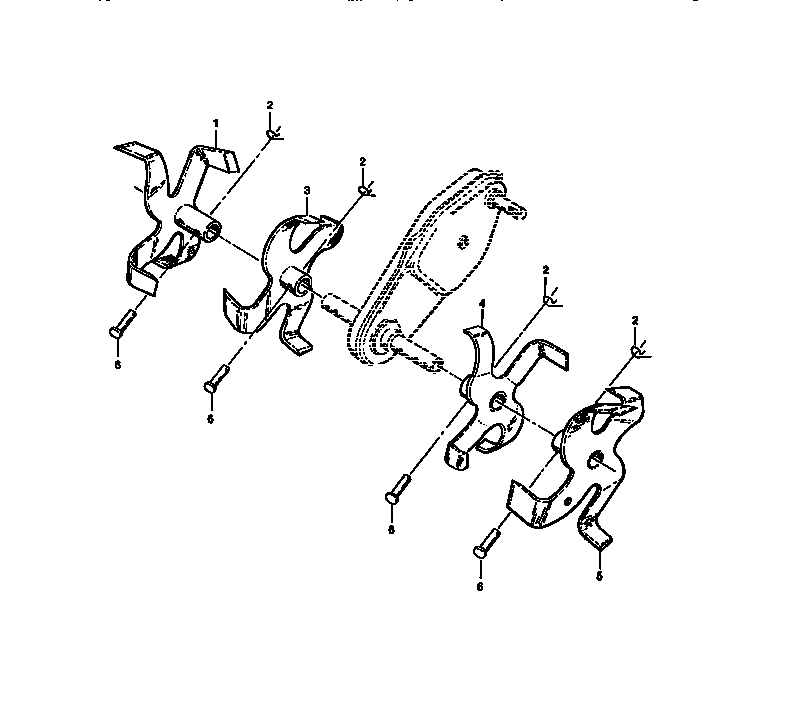 Craftsman 917292301 tine assembly diagram