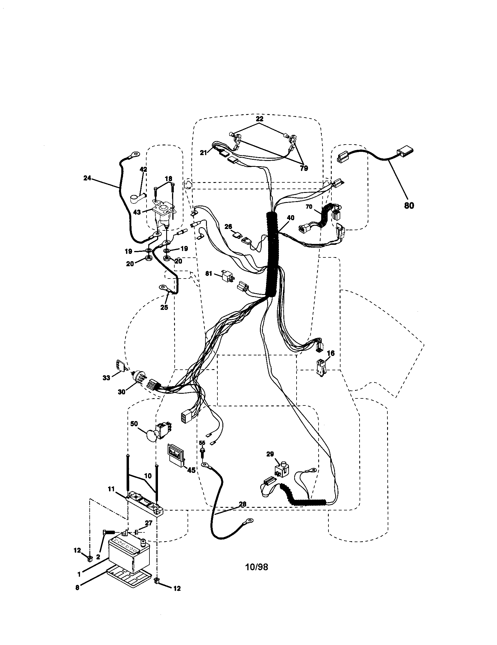 Craftsman 917272120 electrical diagram