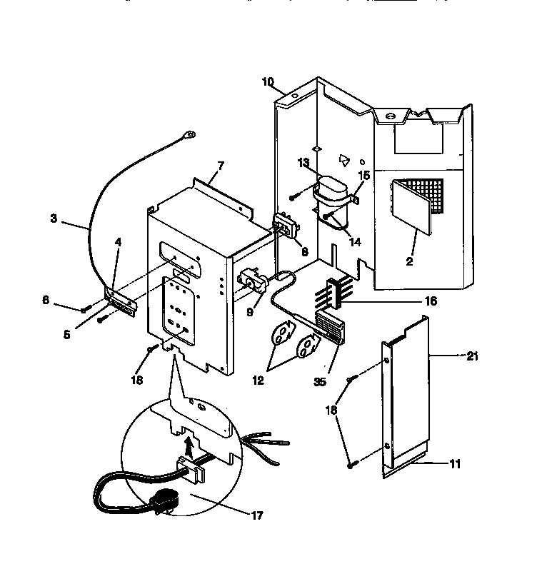 Kenmore 25378145890 control panel diagram