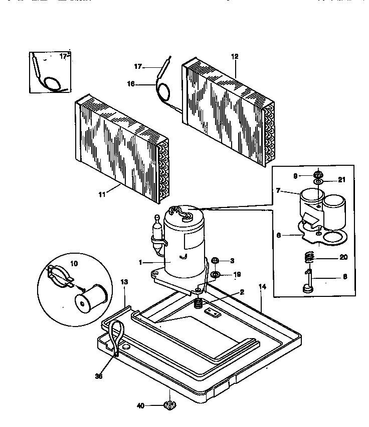 Kenmore 25378145890 unit parts diagram