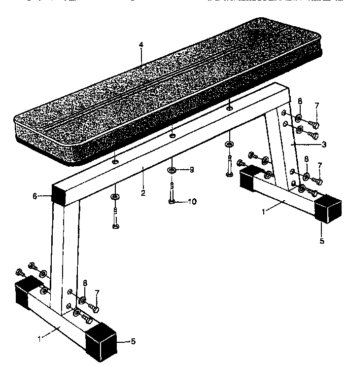 Gold's Gym GC428 unit parts diagram