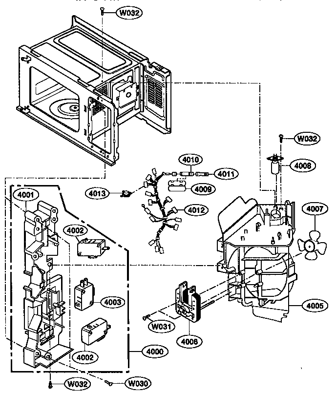 Kenmore 72168100791 suction guide parts diagram