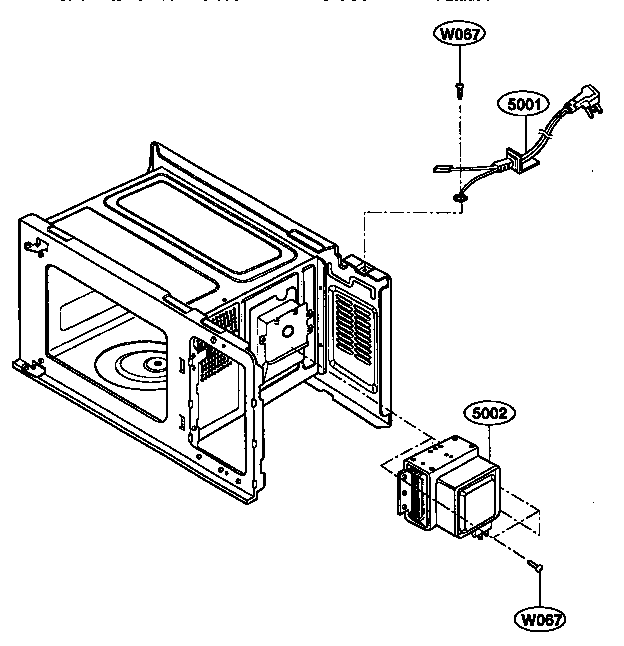 Kenmore 72168100791 oven interior diagram