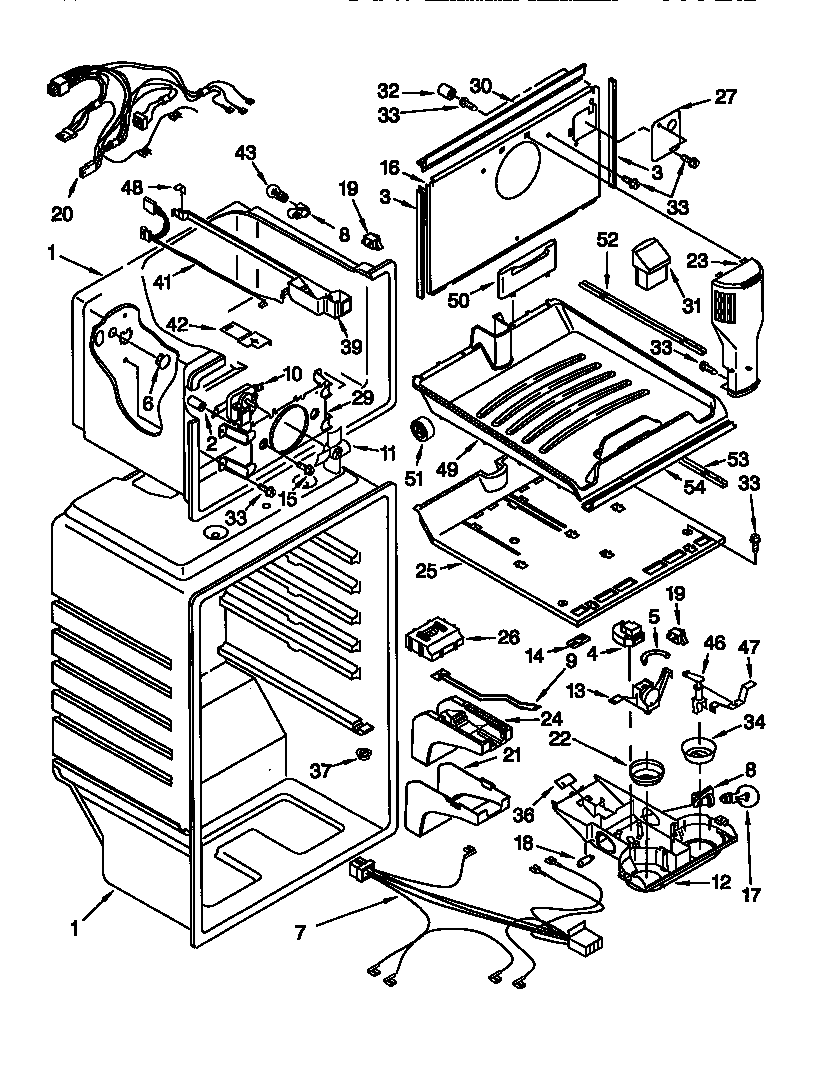 Whirlpool GT22DKMXGW00 liner diagram