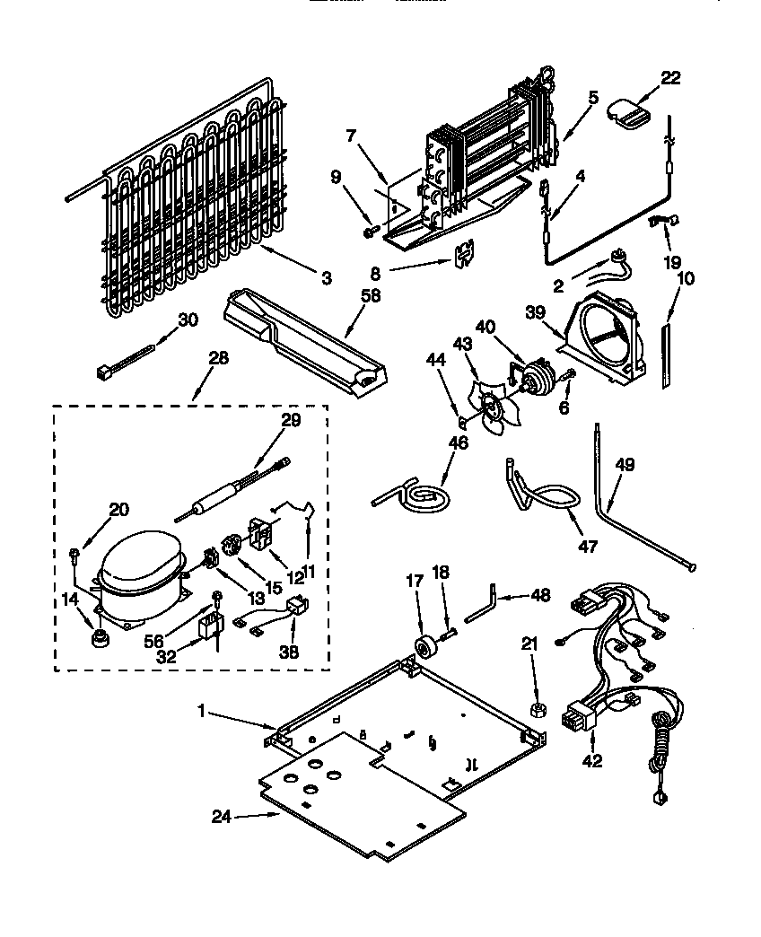 Whirlpool GT22DKMXGW00 unit diagram