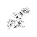 Craftsman 9172734401 transaxle no. 222-3010l diagram