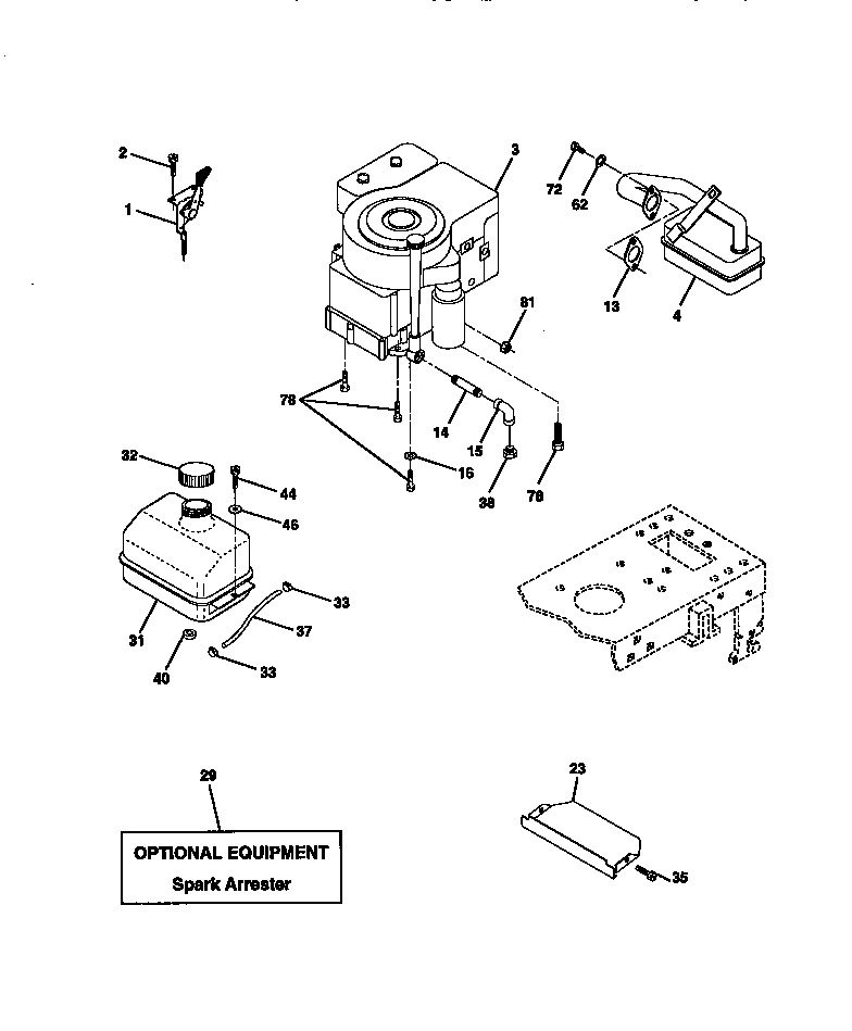 Craftsman 917270710 engine diagram