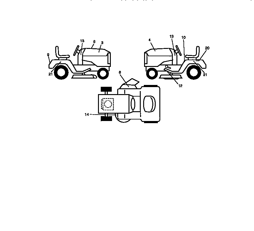 Craftsman 917270710 decals diagram