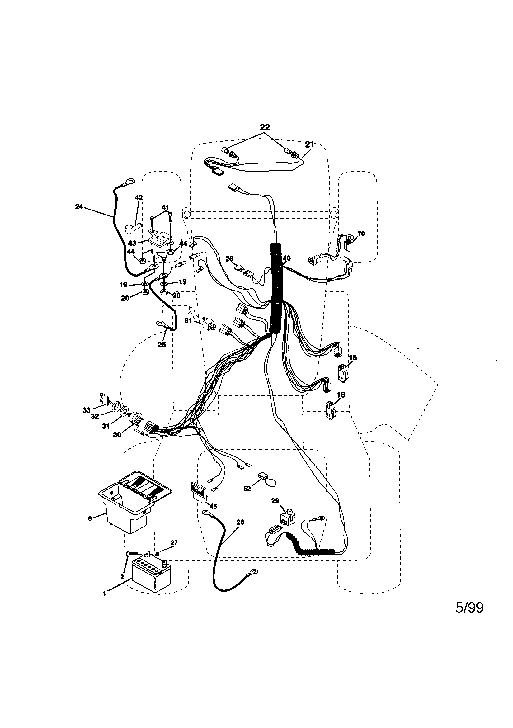 Craftsman 917271110 electrical diagram