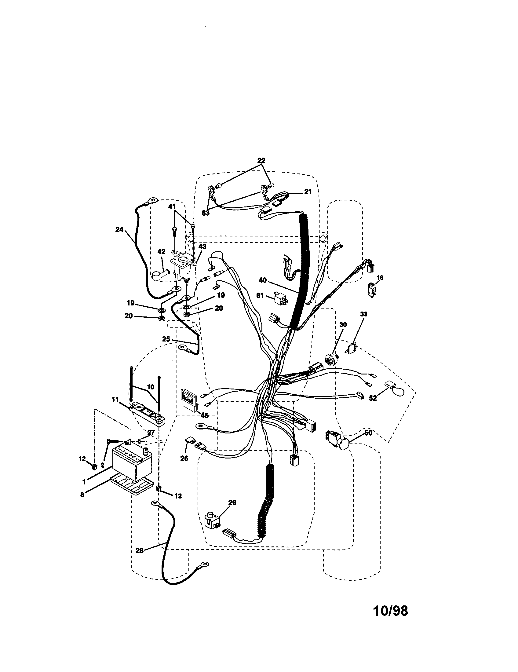 Craftsman 917273010 electrical diagram