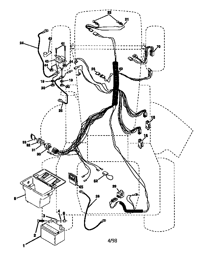 Craftsman 917270720 electrical diagram