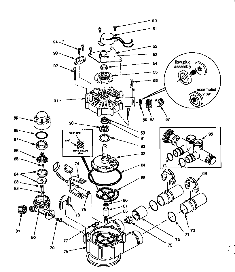 Kenmore 625348600 valve assembly diagram