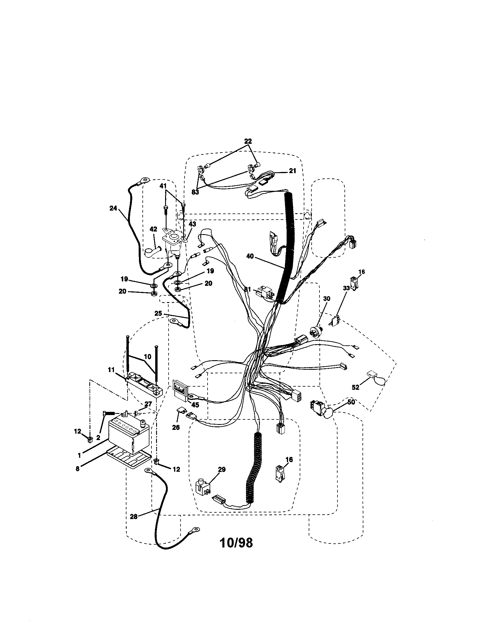 Craftsman 917273111 electrical diagram