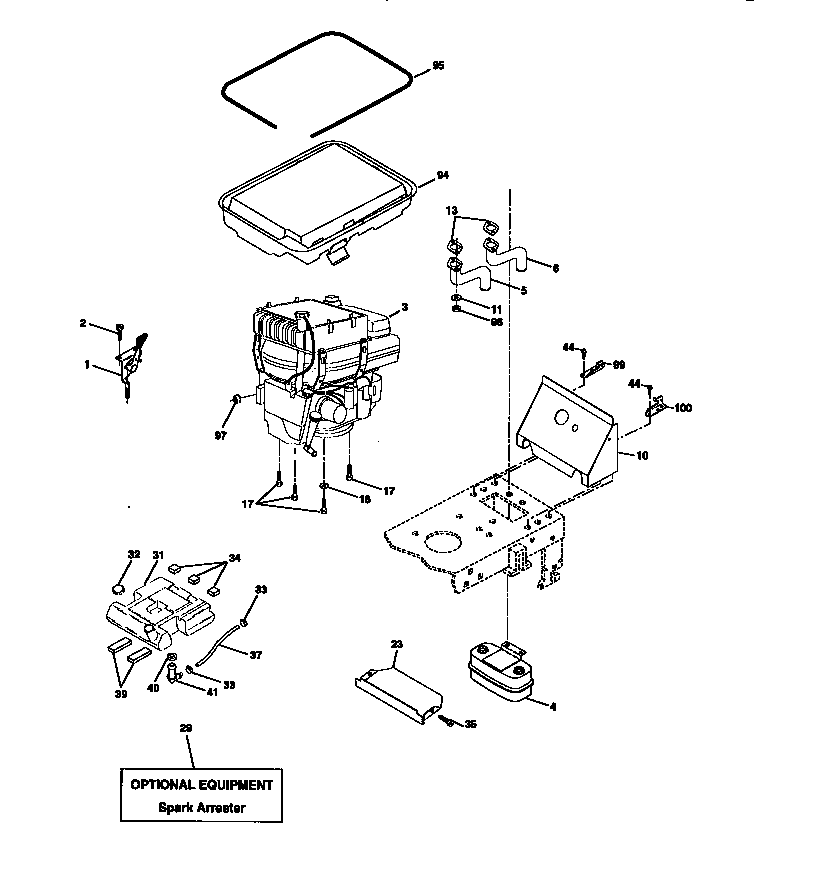 Craftsman 917273420 engine diagram
