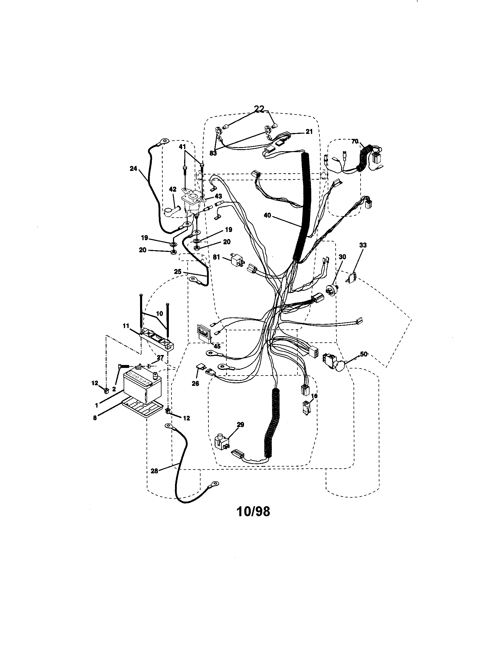 Craftsman 917273040 electrical diagram