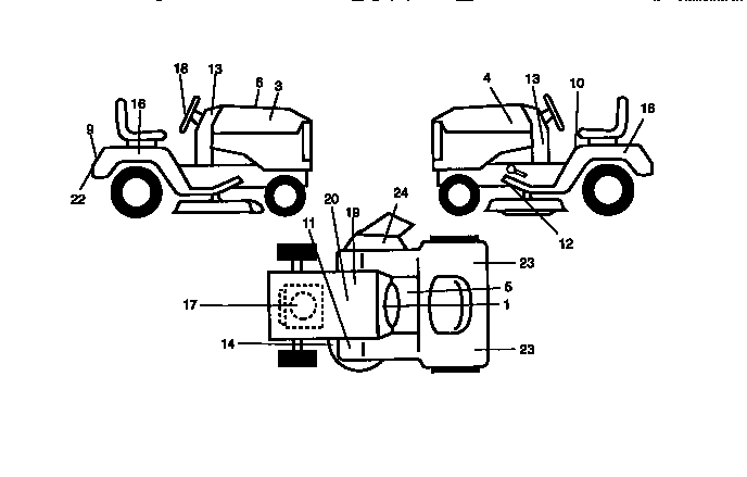 Craftsman 917273040 decals diagram