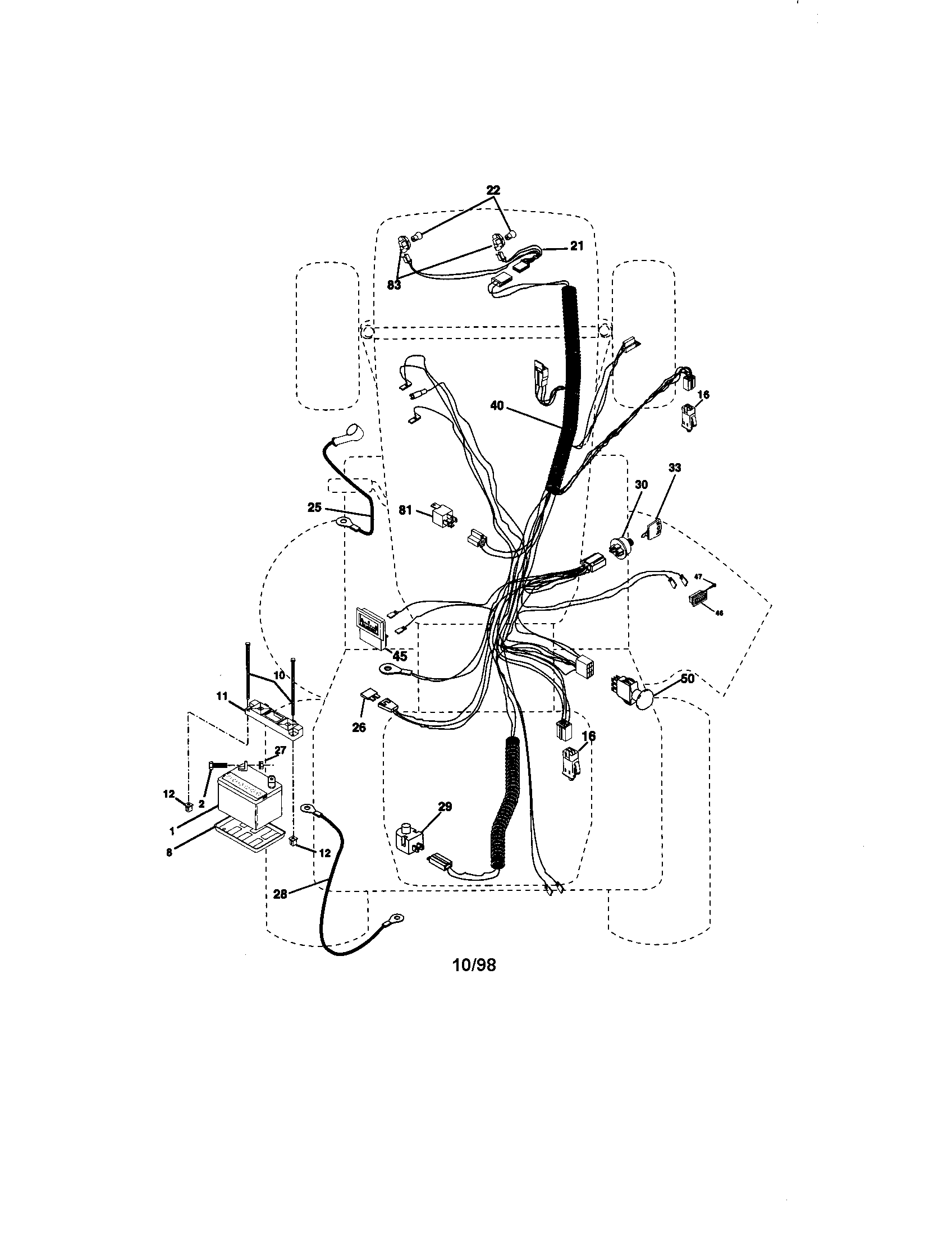 Craftsman 917273220 electrical diagram