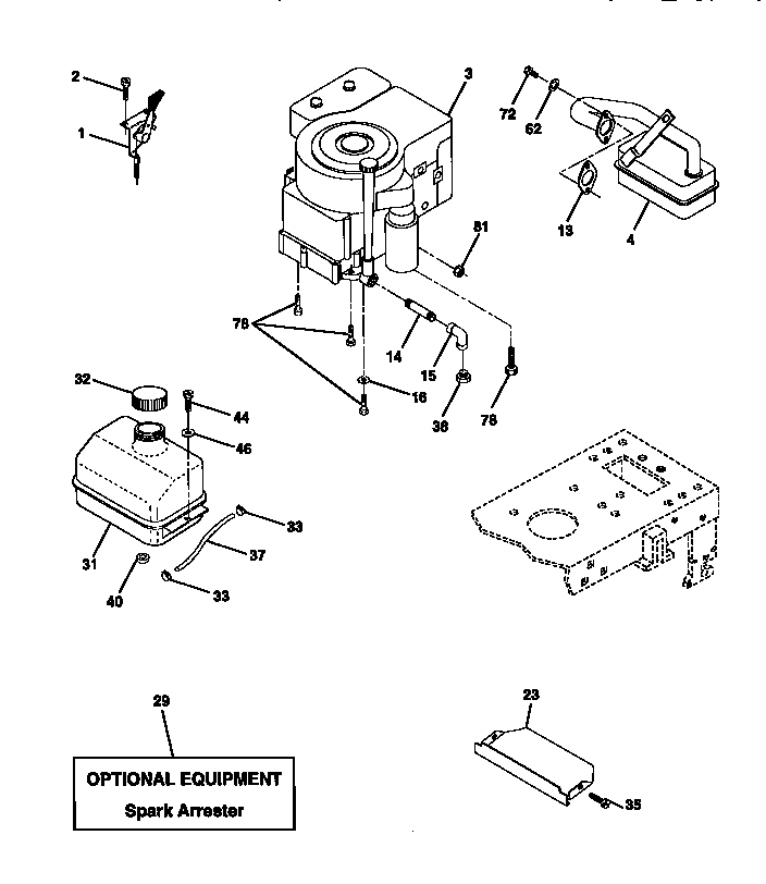 Craftsman 917270721 engine diagram