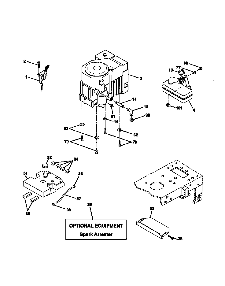 Craftsman 917272011 engine diagram