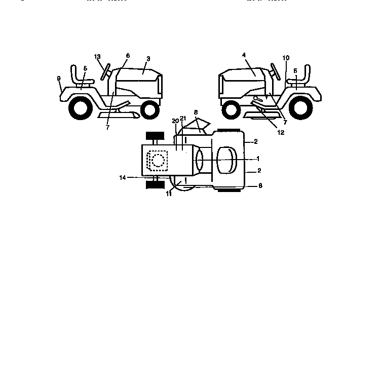 Craftsman 917272011 decals diagram