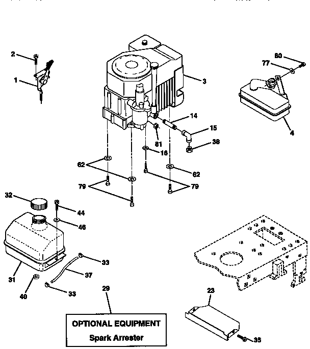 Craftsman 917271041 engine diagram
